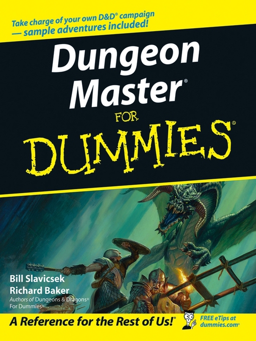 Title details for Dungeon Master For Dummies by Bill Slavicsek - Available